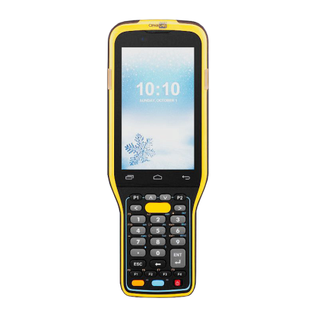 Терминал сбора данных CipherLAB RK95-2S-28K COLD PISTOL (NFC, Bluetooth, Wi-Fi, двумерный счит-тель - Zebra SE4750SR, GMS в комплекте с пистолетной рукоятью, кабелем SNAP-ON и БП)