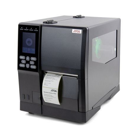 АТОЛ TT621 (203 dpi, USB, RS-232, Wi-Fi, Ethernet, отделитель этикетки со смотчиком)