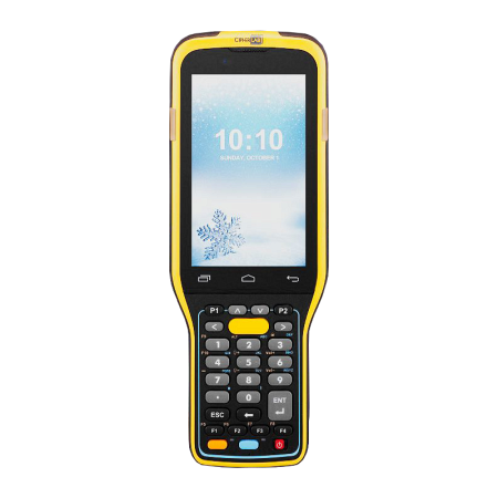 Терминал сбора данных CipherLAB RK95-X8-38K COLD PISTOL (Android 12, NFC, Bluetooth, Wi-Fi, двумерный дальнобойный считыватель - Zebra SE4850, GMS, в комплекте с пистолетной рукоятью, без SNAP-ON/БП)