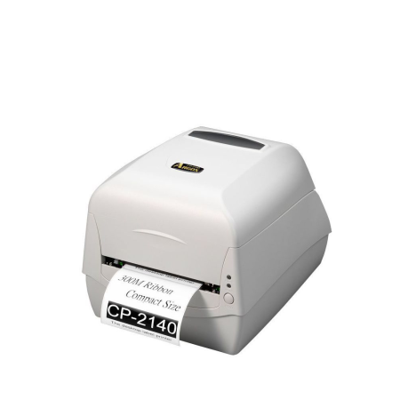 Argox CP-2140E-SB (термо/термотрансфертная печать, интерфейсы Lan, COM и  USB, ширина печати 104 мм, скорость 102 мм/с)